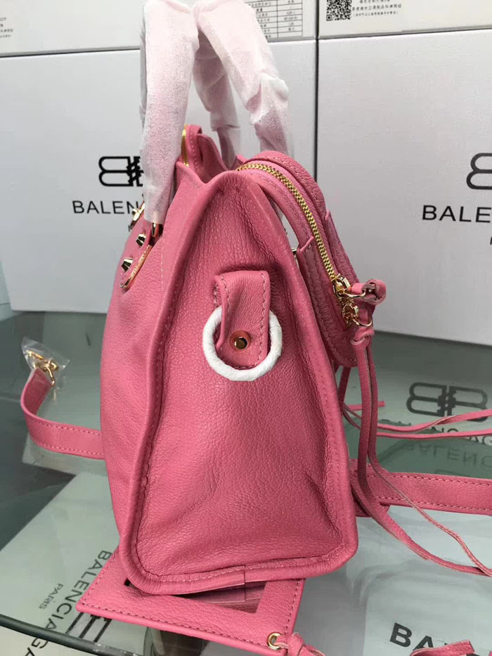 BALENCIAG巴黎世家 新款 小金釘 原版義大利進口山羊皮 手提單肩斜挎包  BL1005